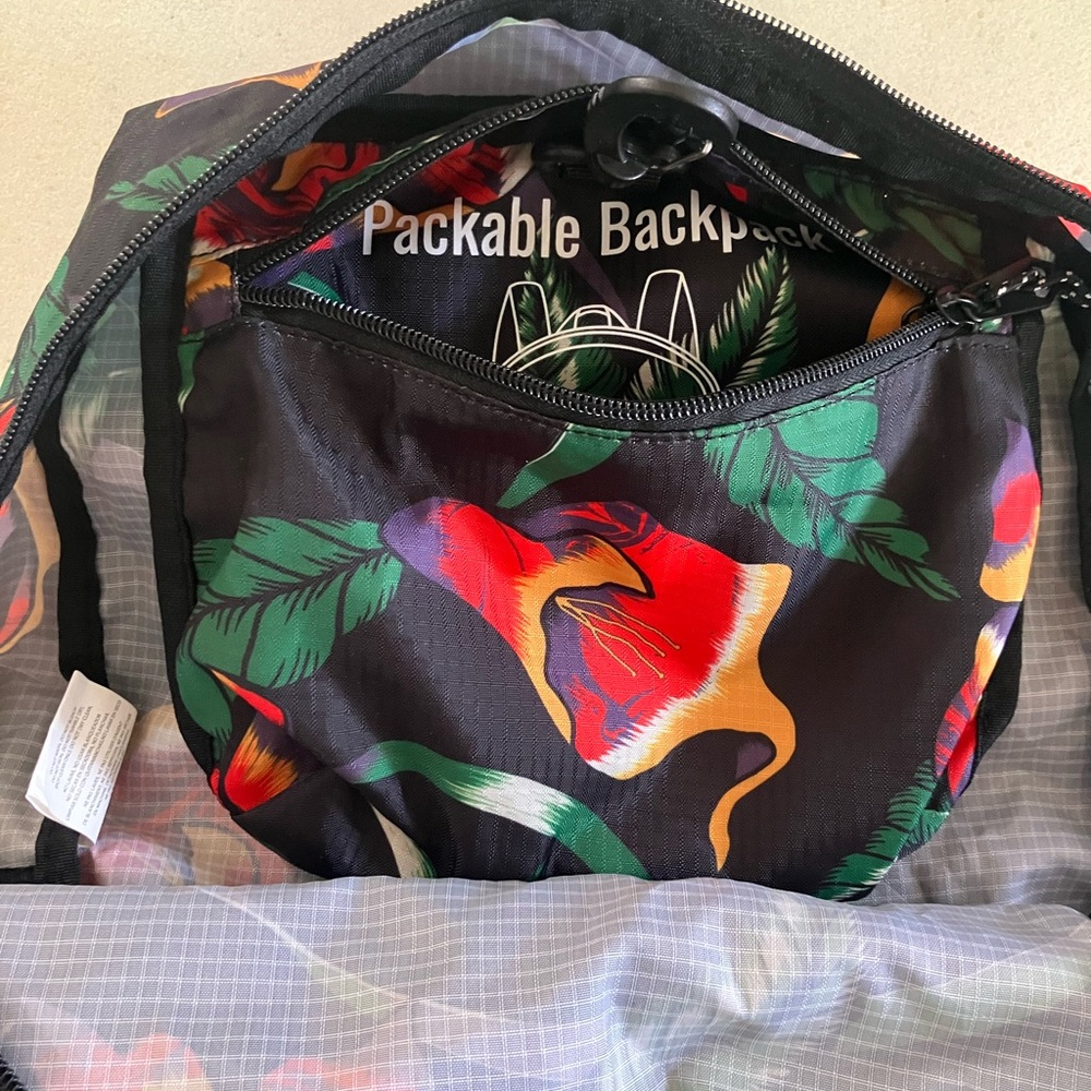 Volcom Multicolor Floral Backpack - Picture 7 of 7